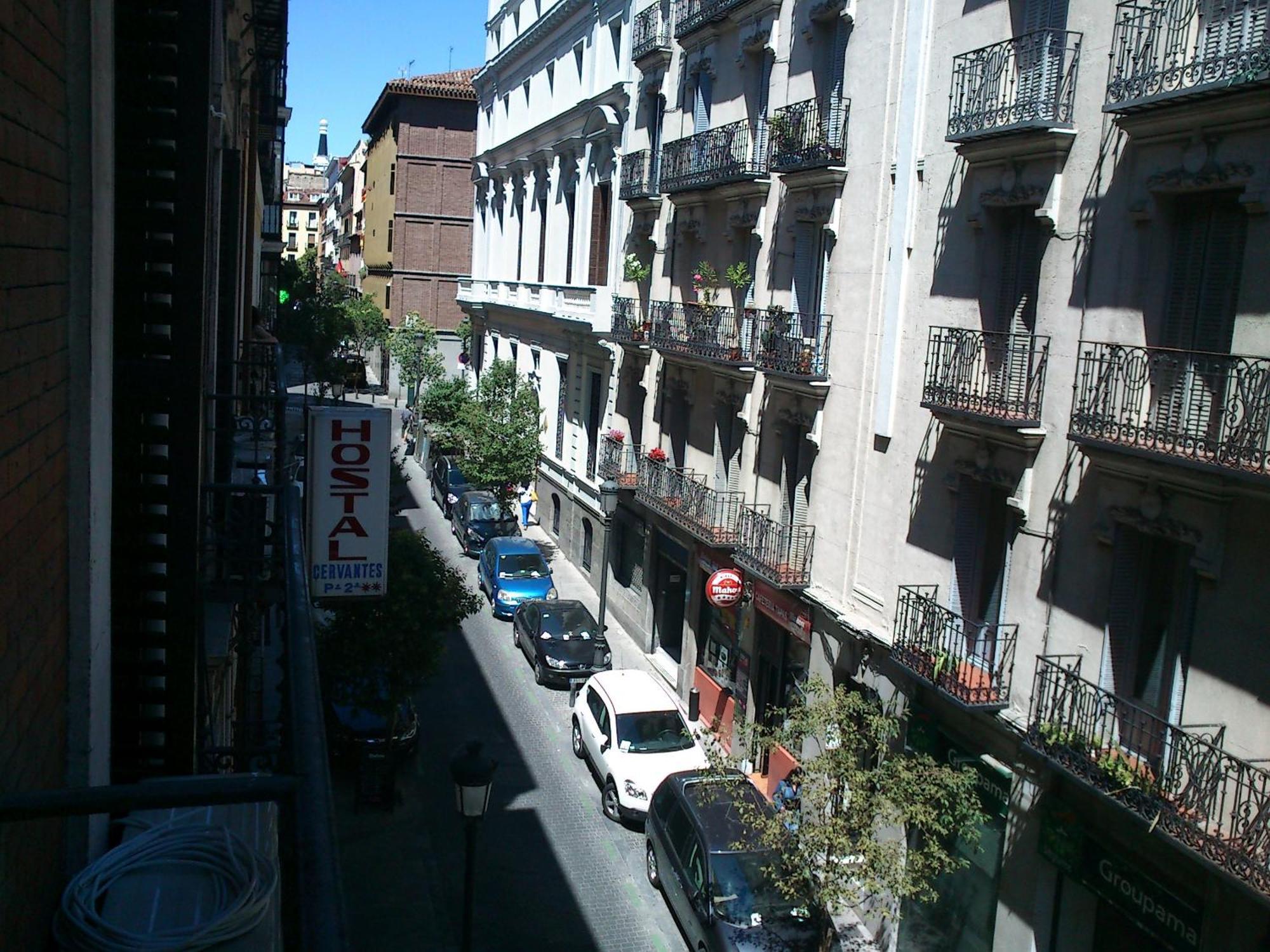 Hostal Cervantes Madrid Eksteriør billede